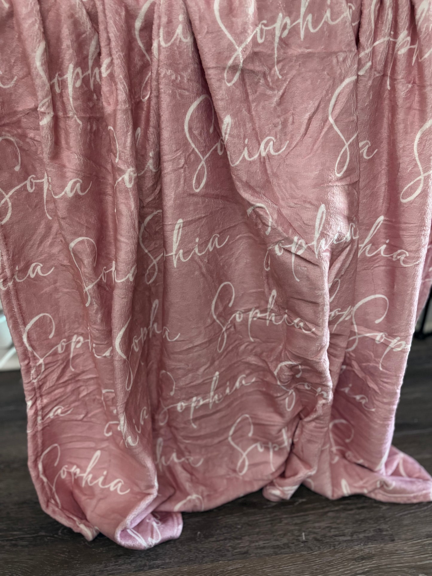 Personalized Name Blankets