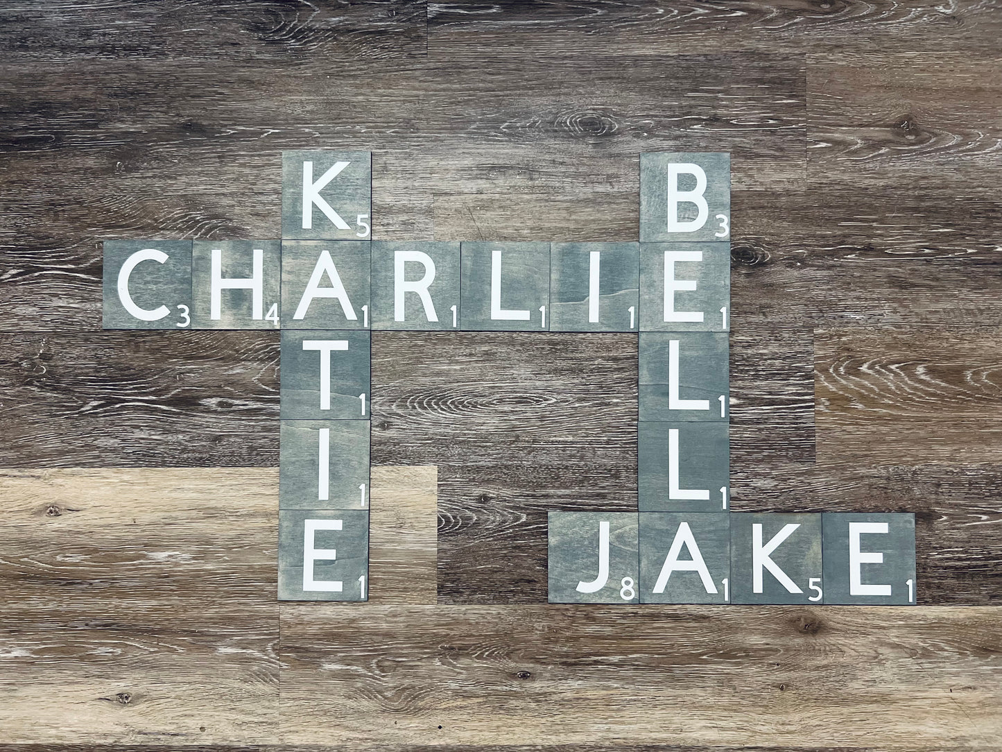 Scrabble Tile Wall Pieces