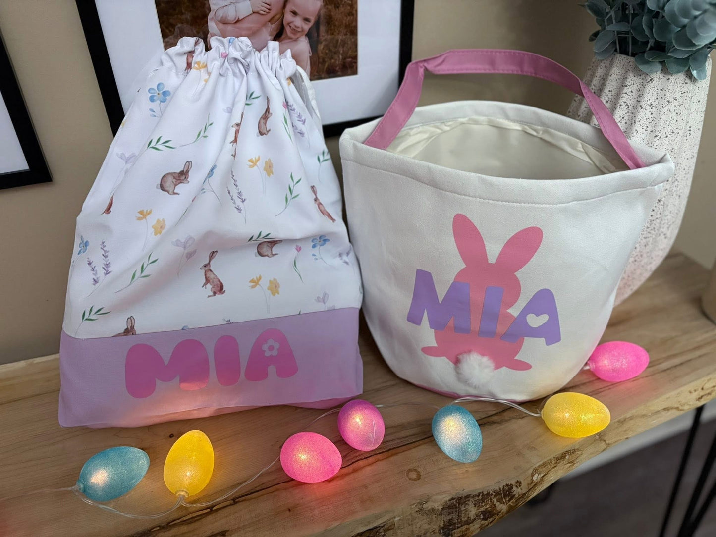 Drawstring Easter bag