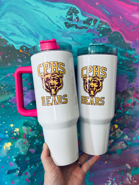 40oz sublimation tumbler