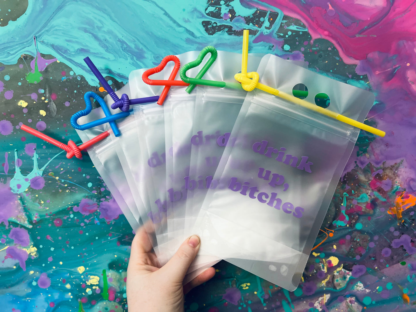 Reusable Drink Pouches