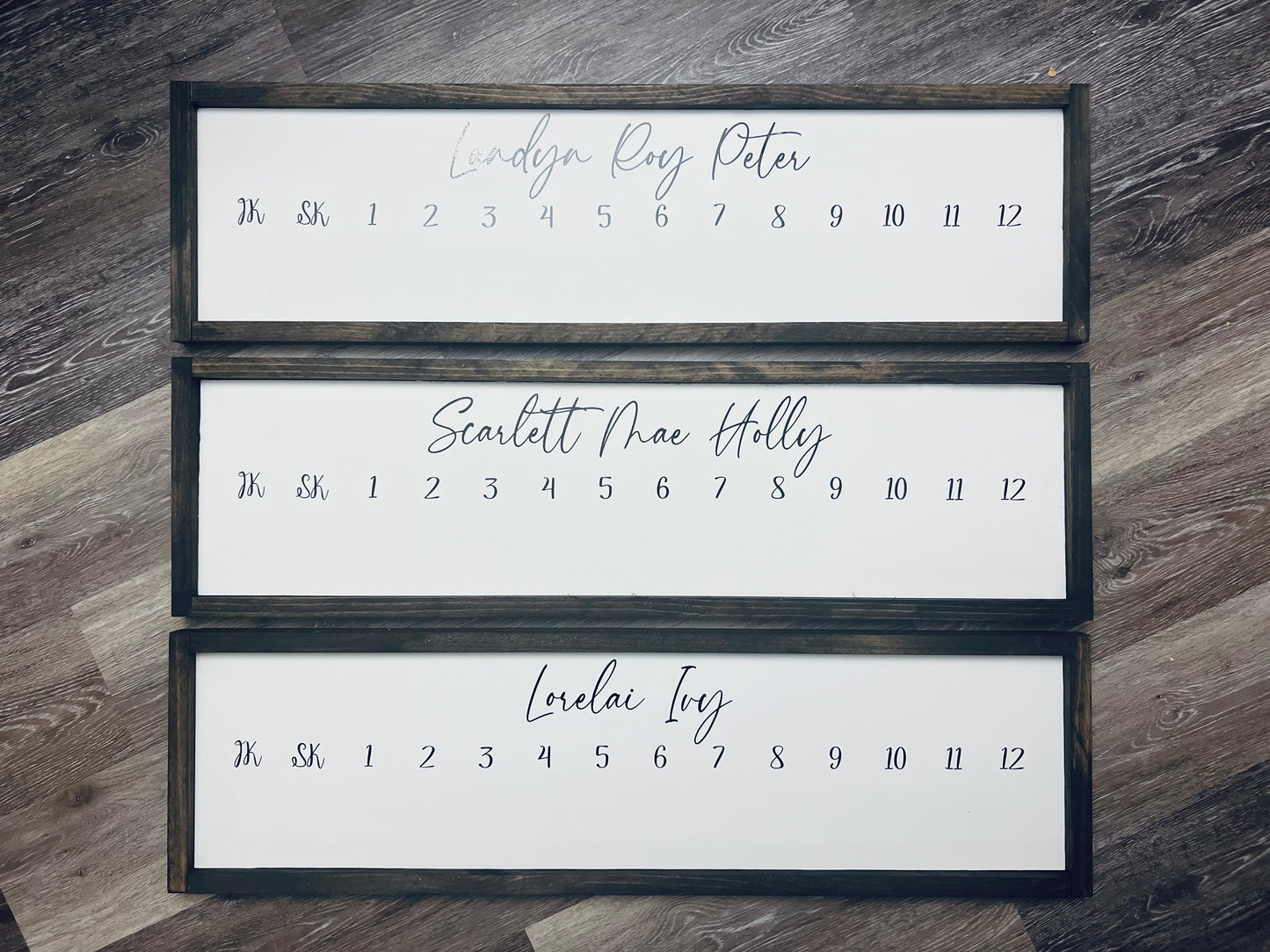 School picture frames