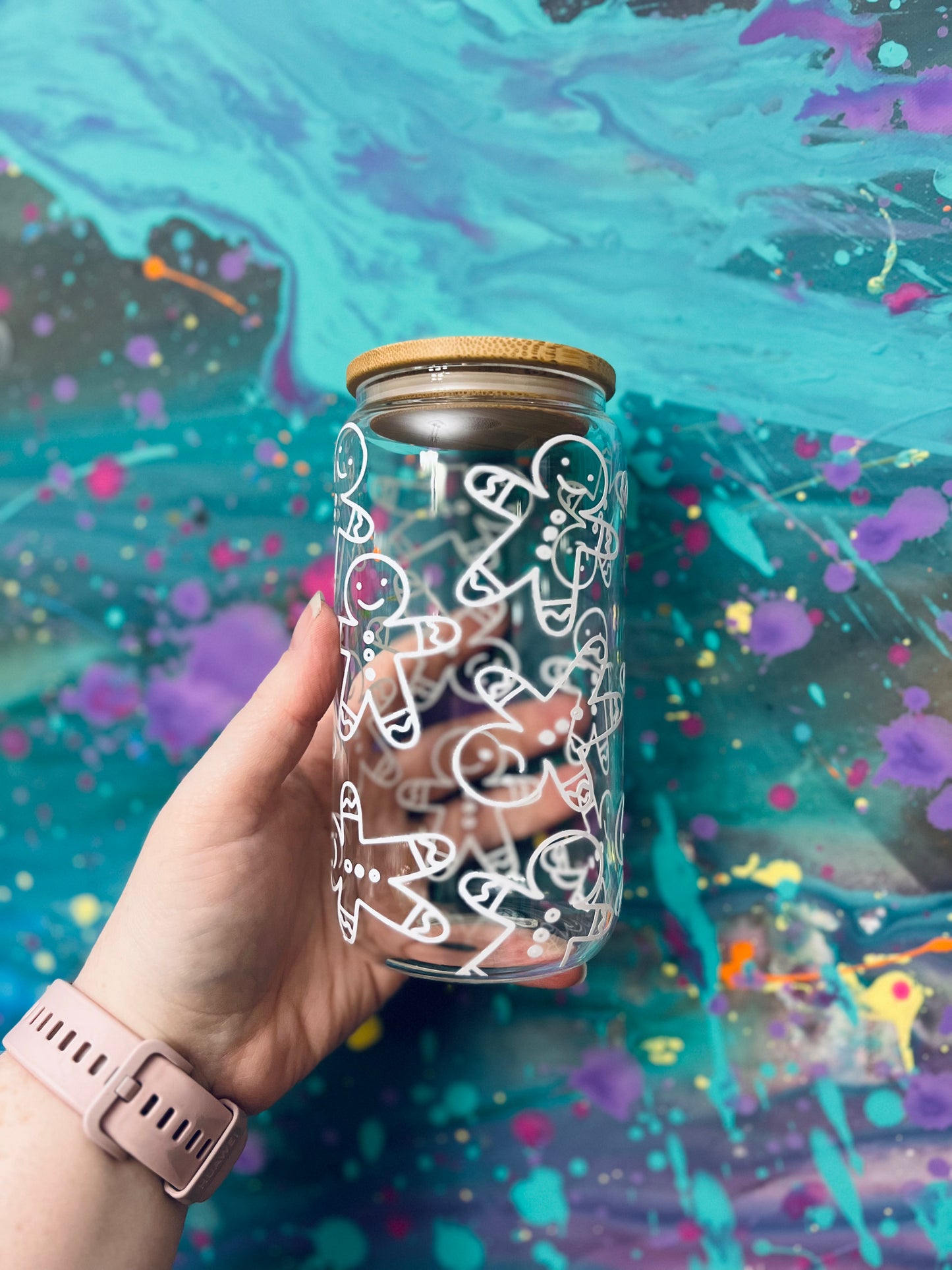 16oz vinyl glass cups