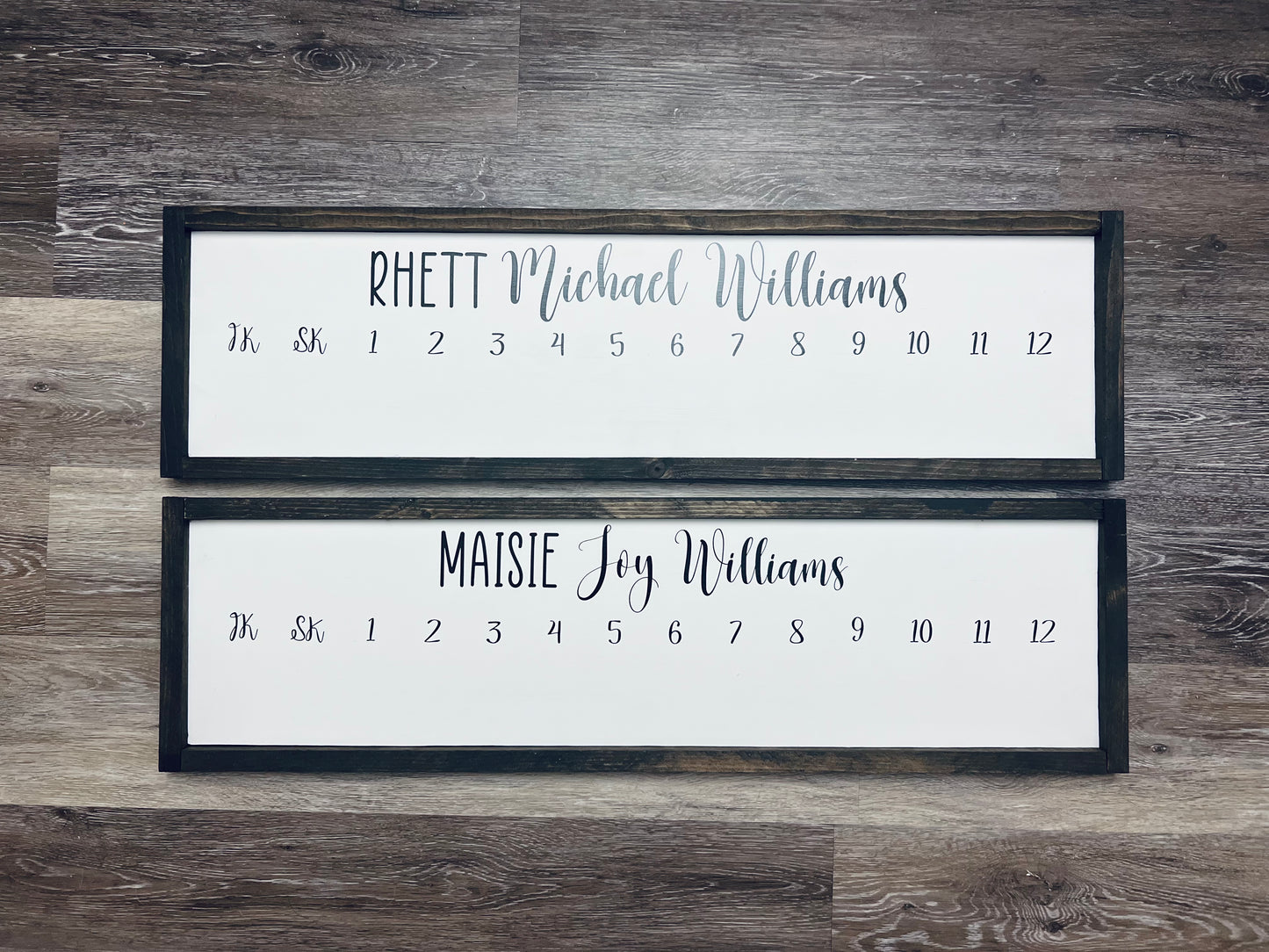 School picture frames