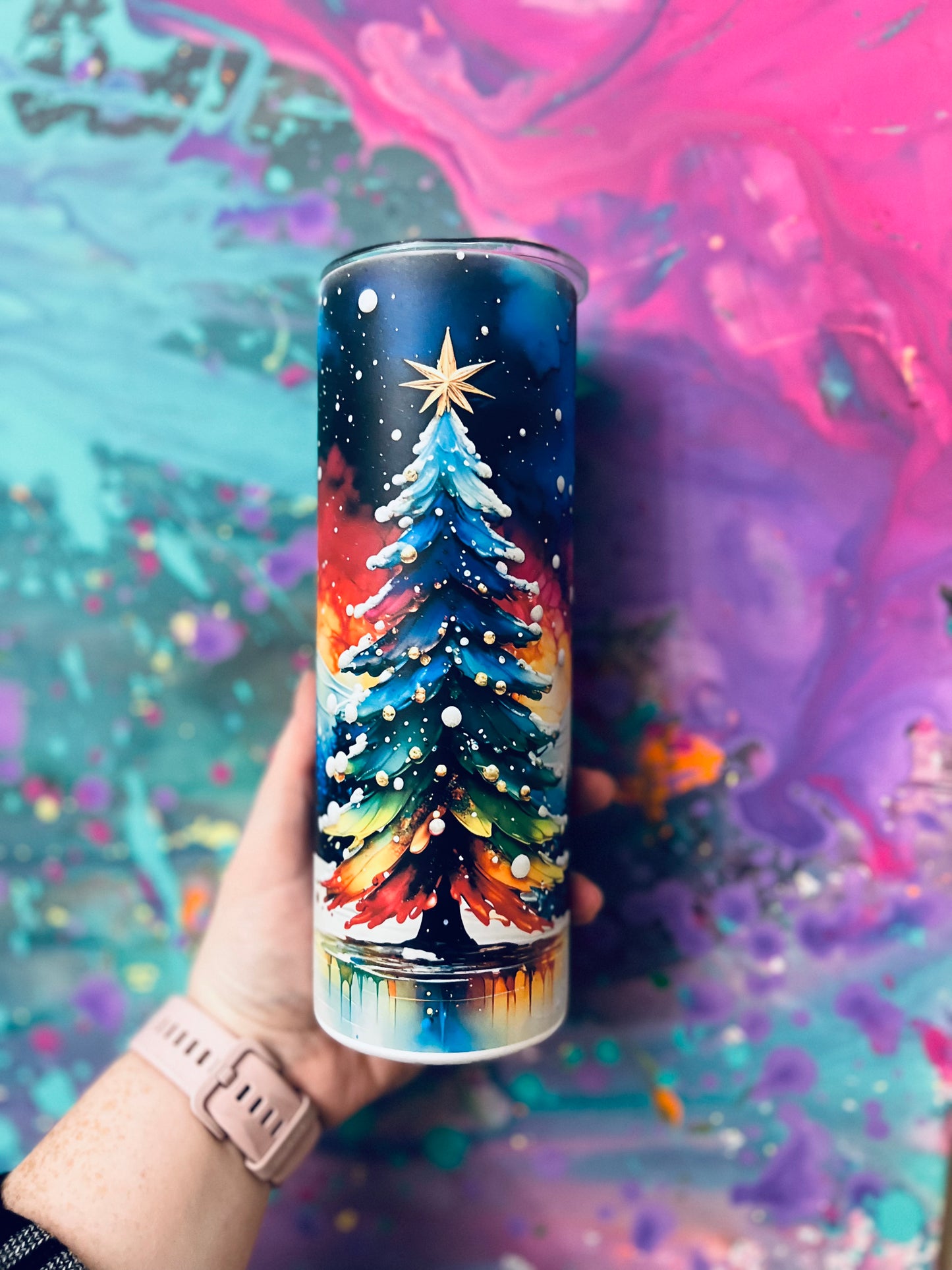 Glow in the dark 20oz tumblers