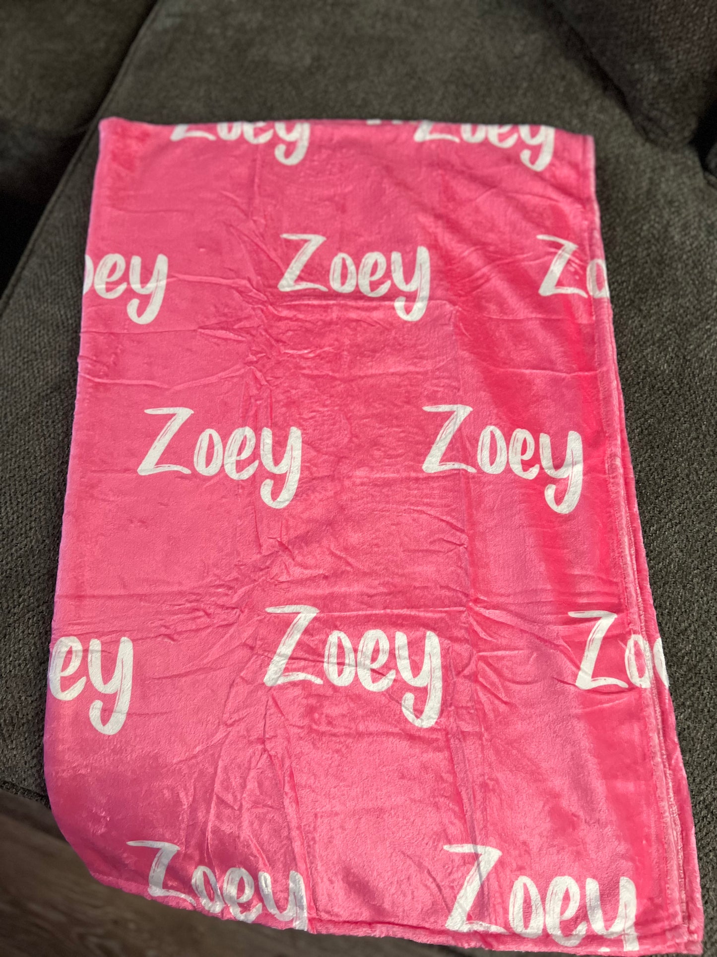 Personalized Name Blankets