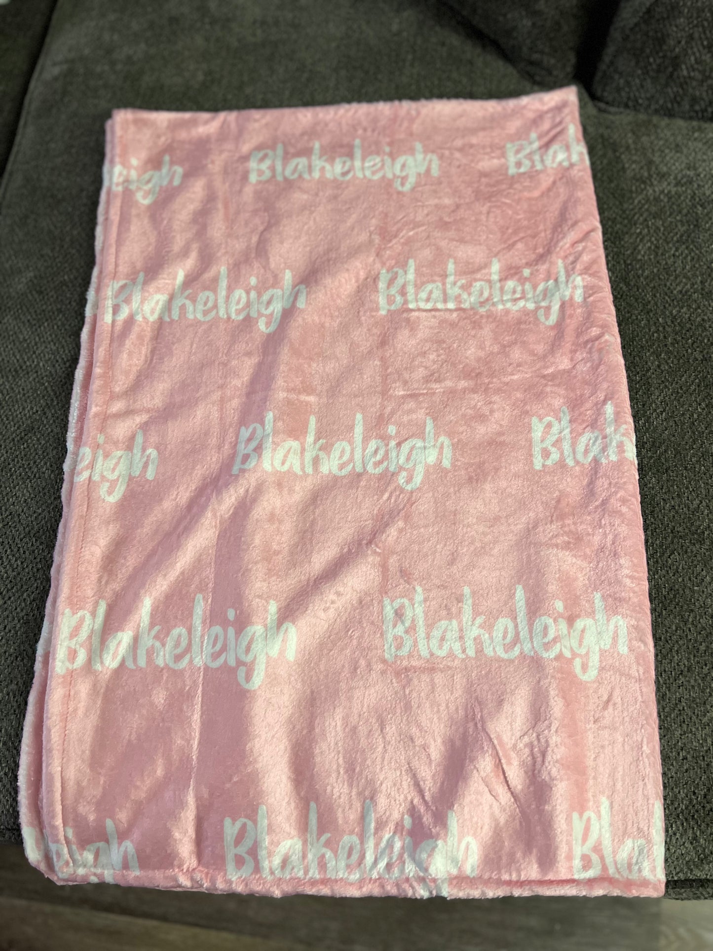 Personalized Name Blankets