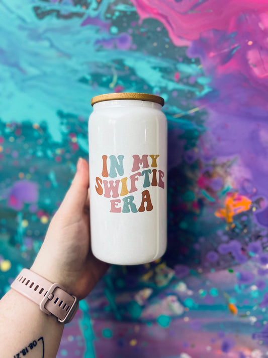 Glitter 16oz glasses