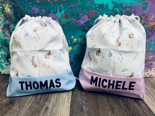 Drawstring Easter bag