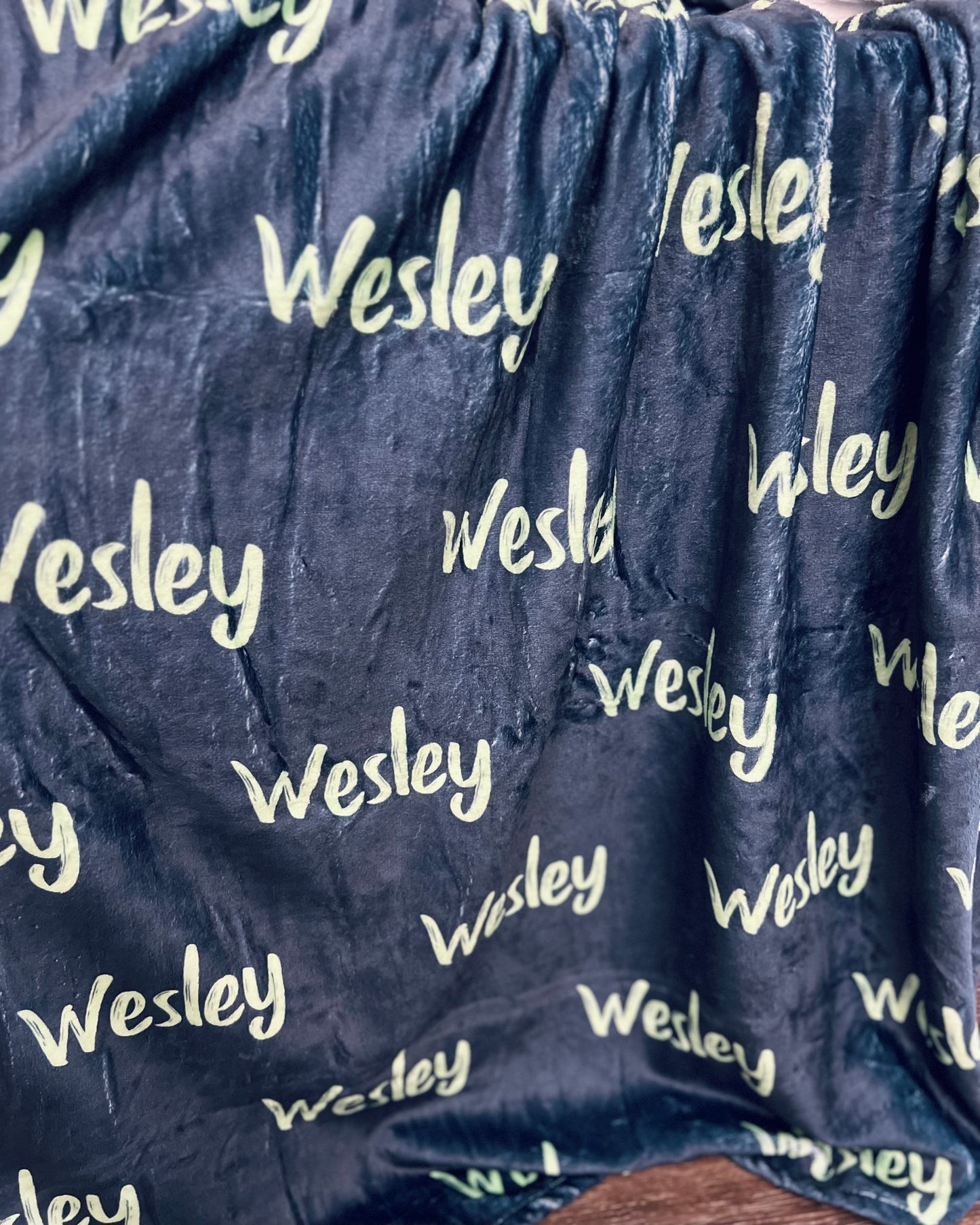 Personalized Name Blankets