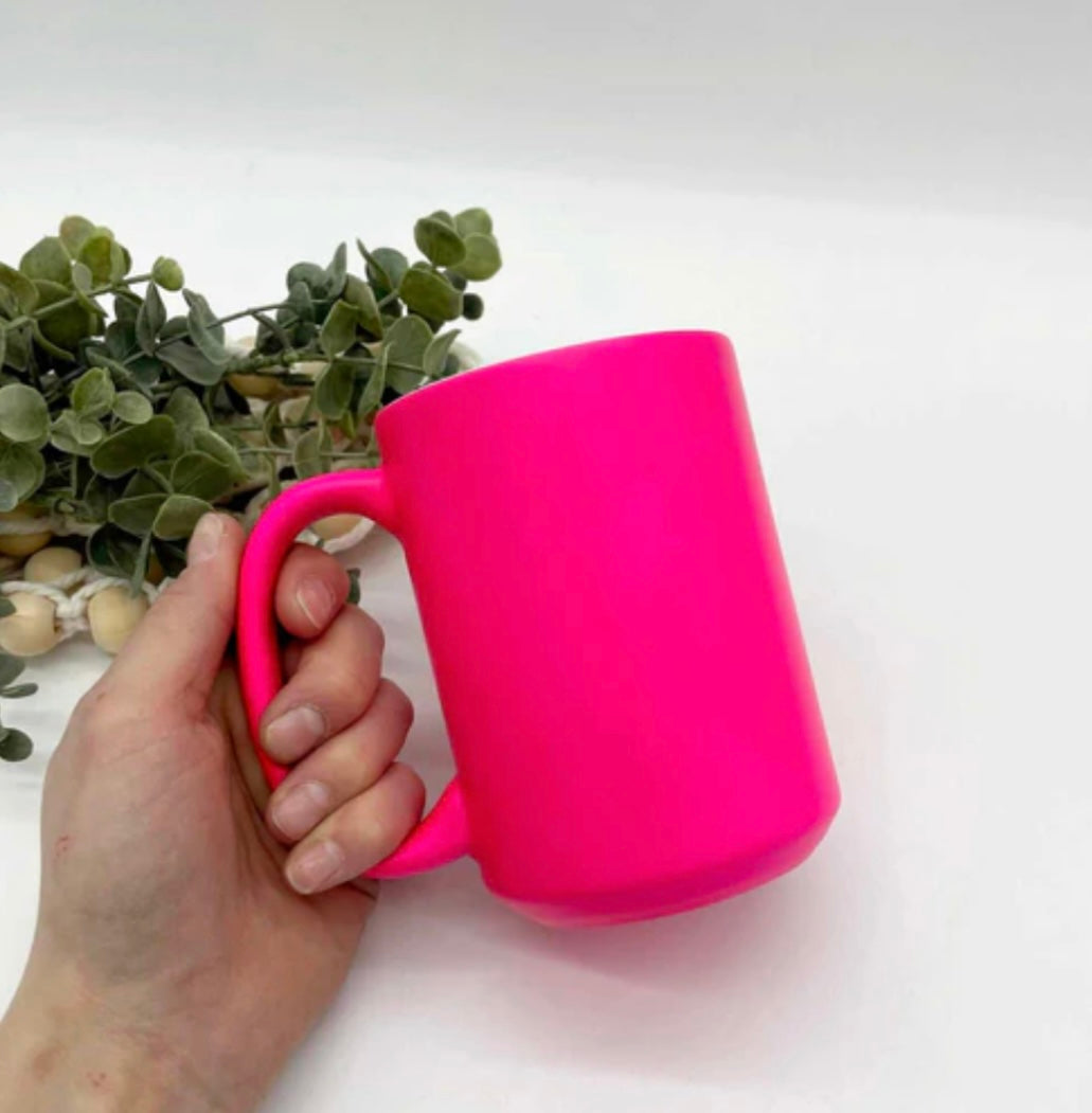 15oz pink mug