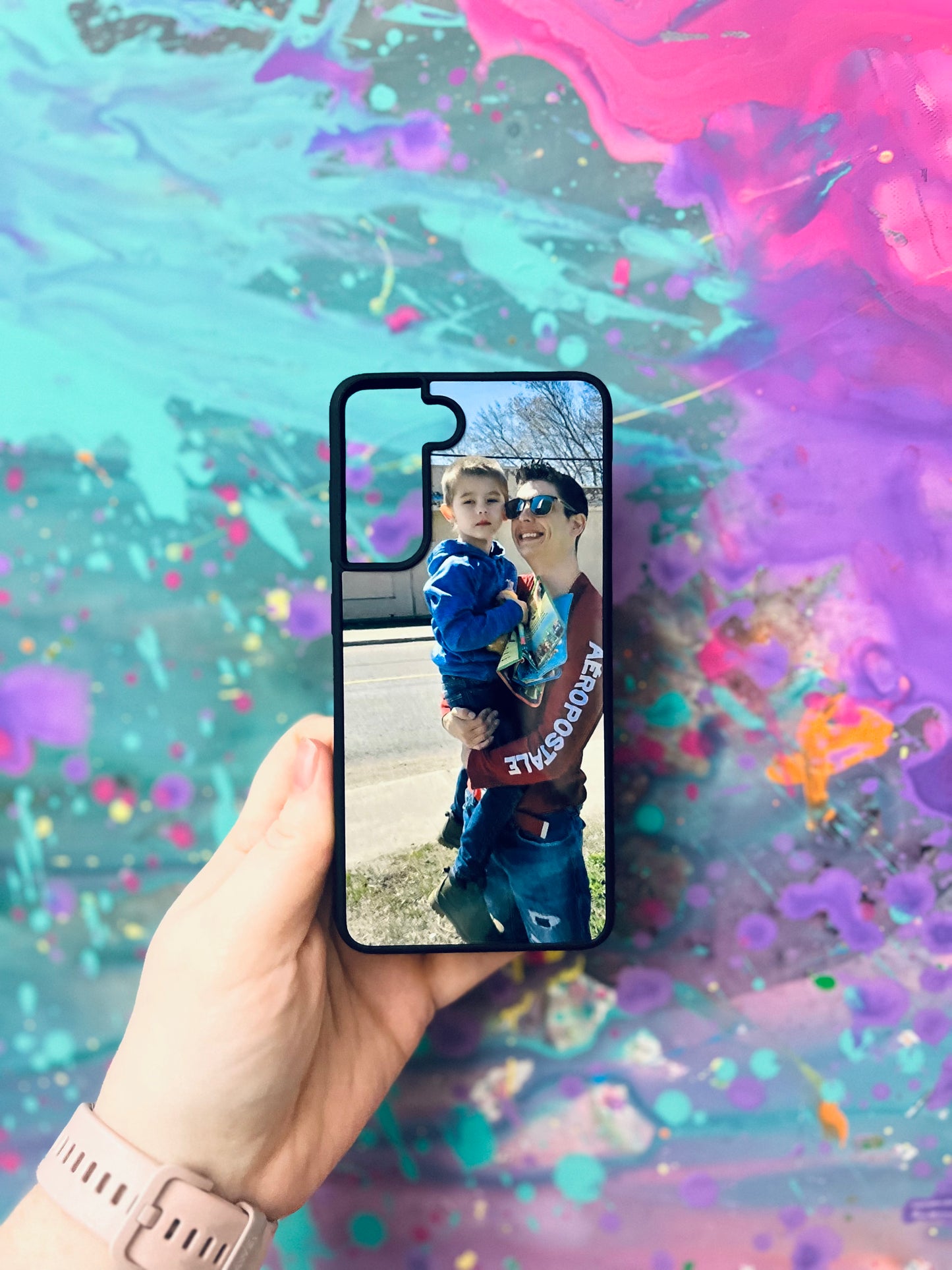 Sublimation phone case