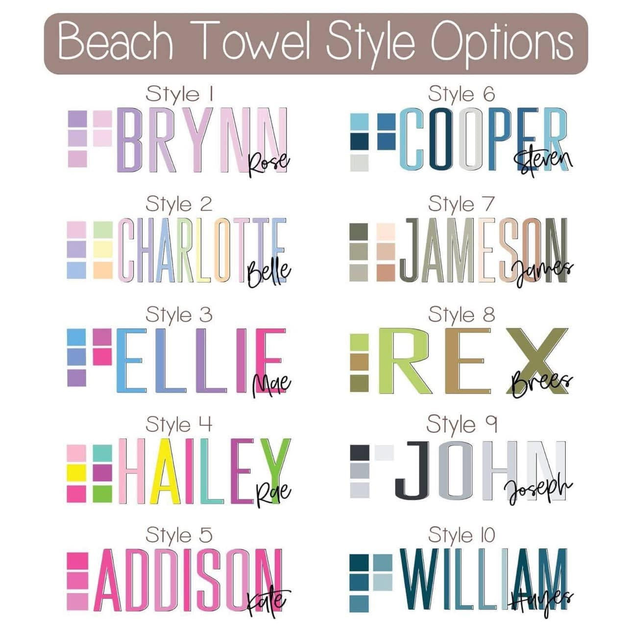 Beach towel