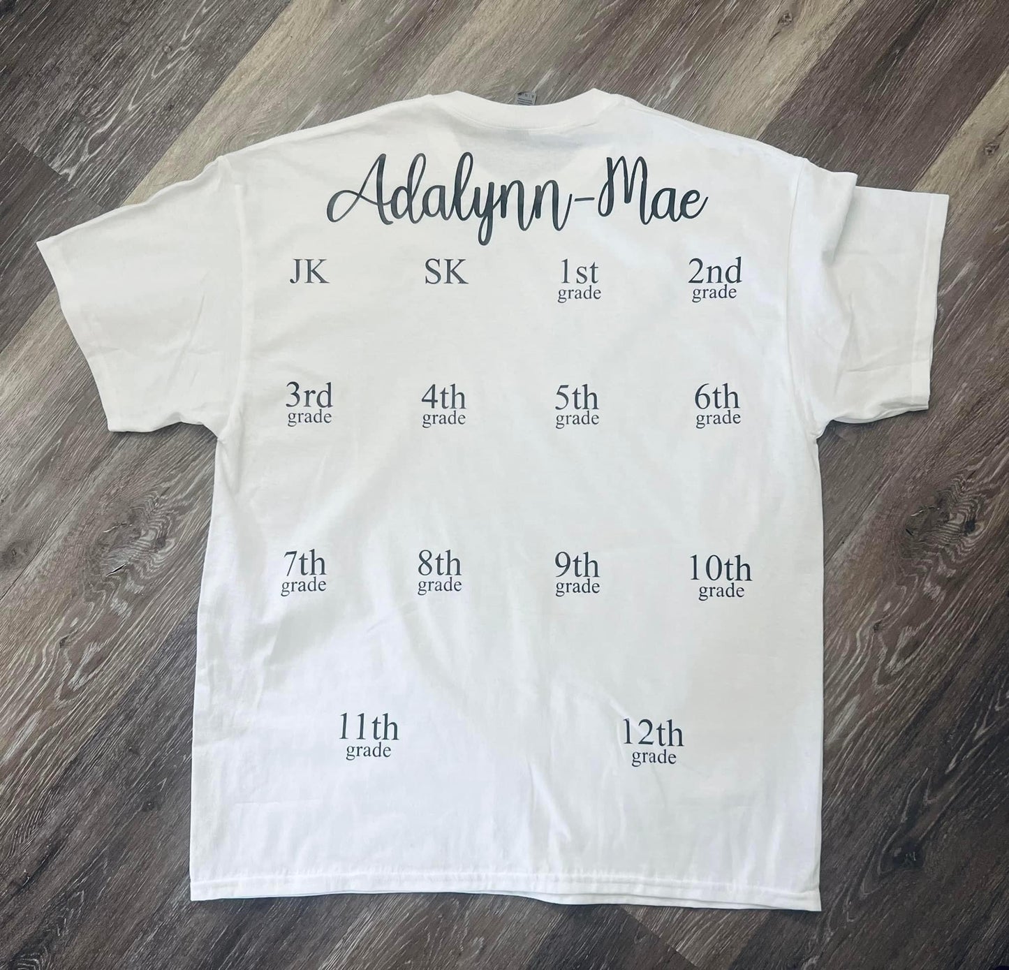 School Handprint shirt
