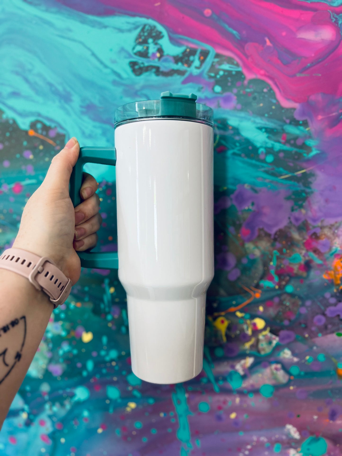 40oz sublimation tumbler