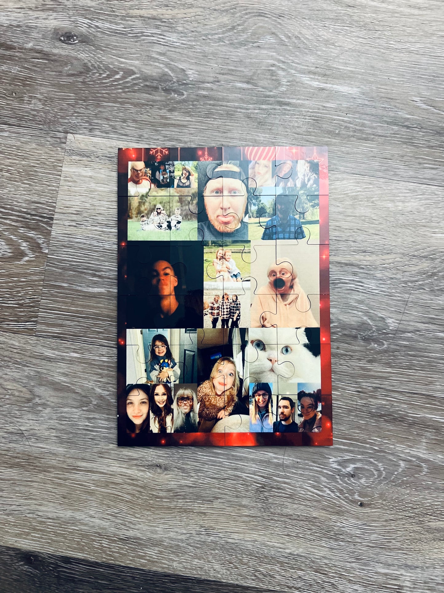 Custom MDF photo puzzles