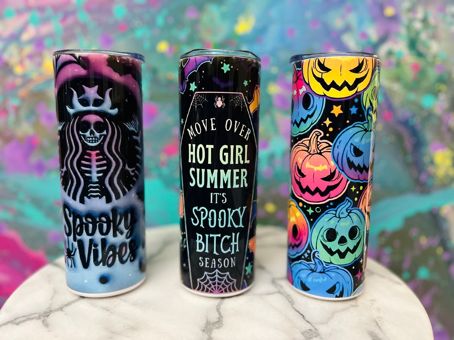 Fall / Halloween tumblers