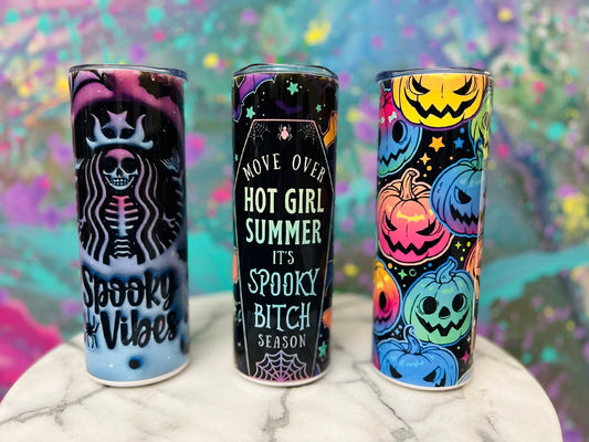 Fall / Halloween tumblers