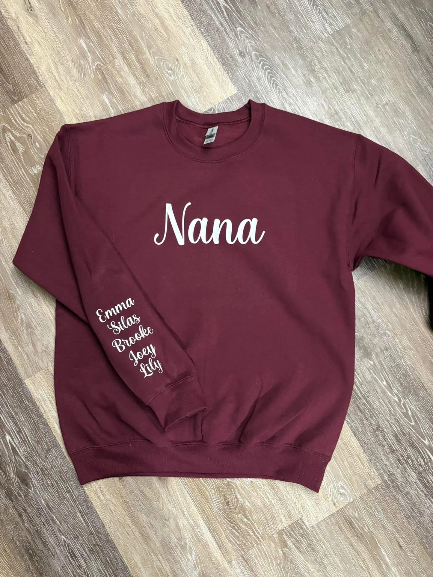 Custom crewnecks