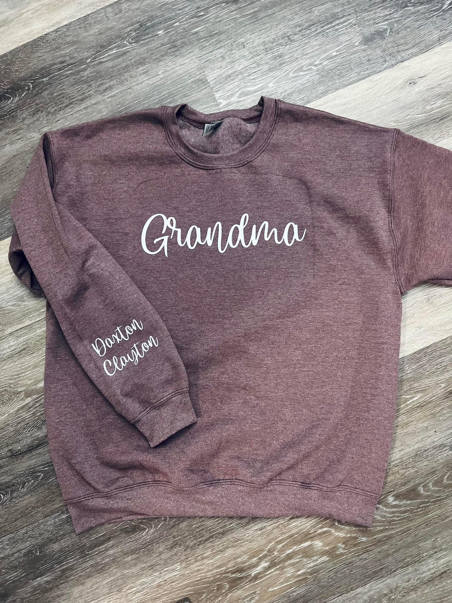 Custom crewnecks