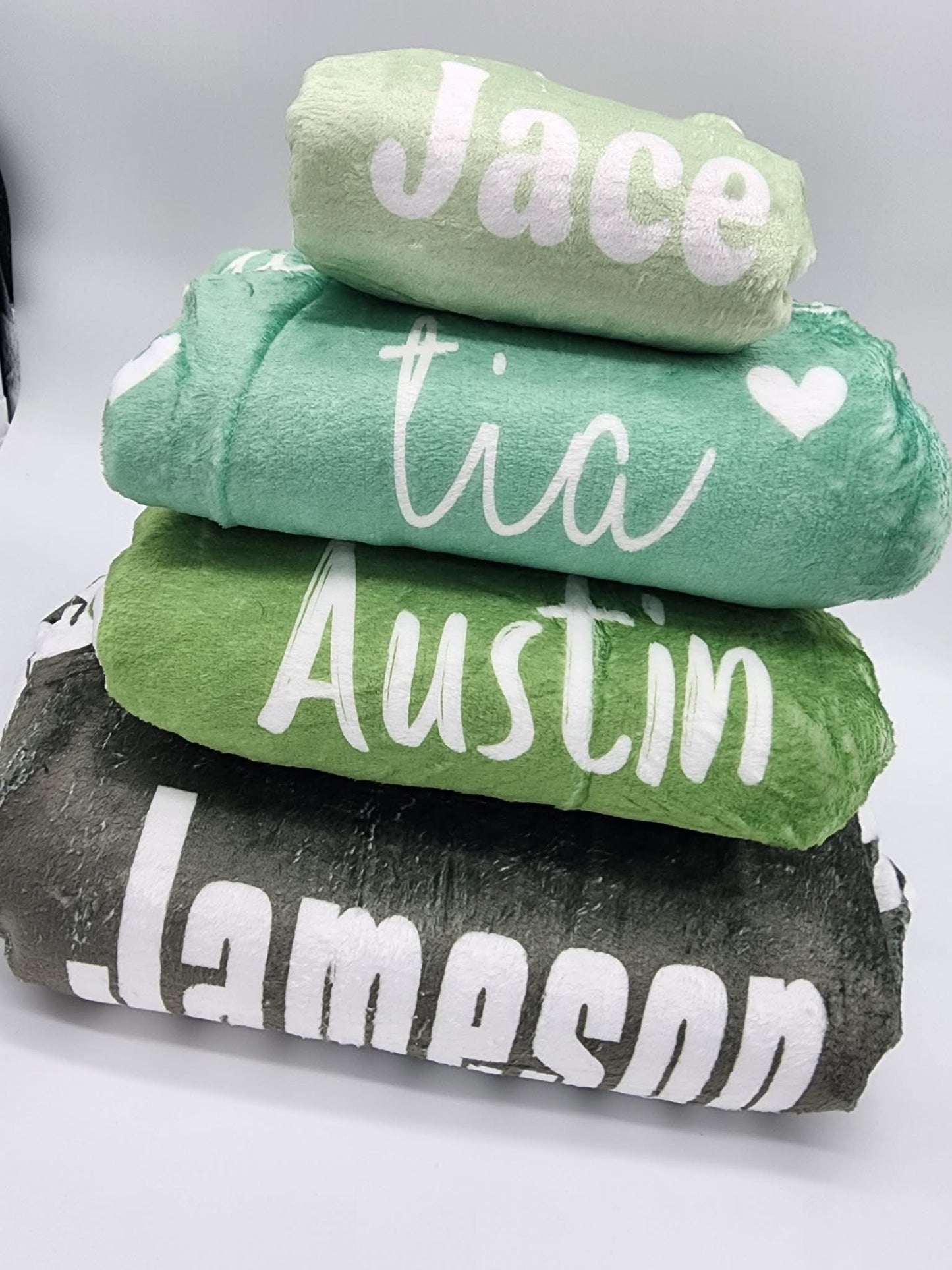 Personalized Name Blankets