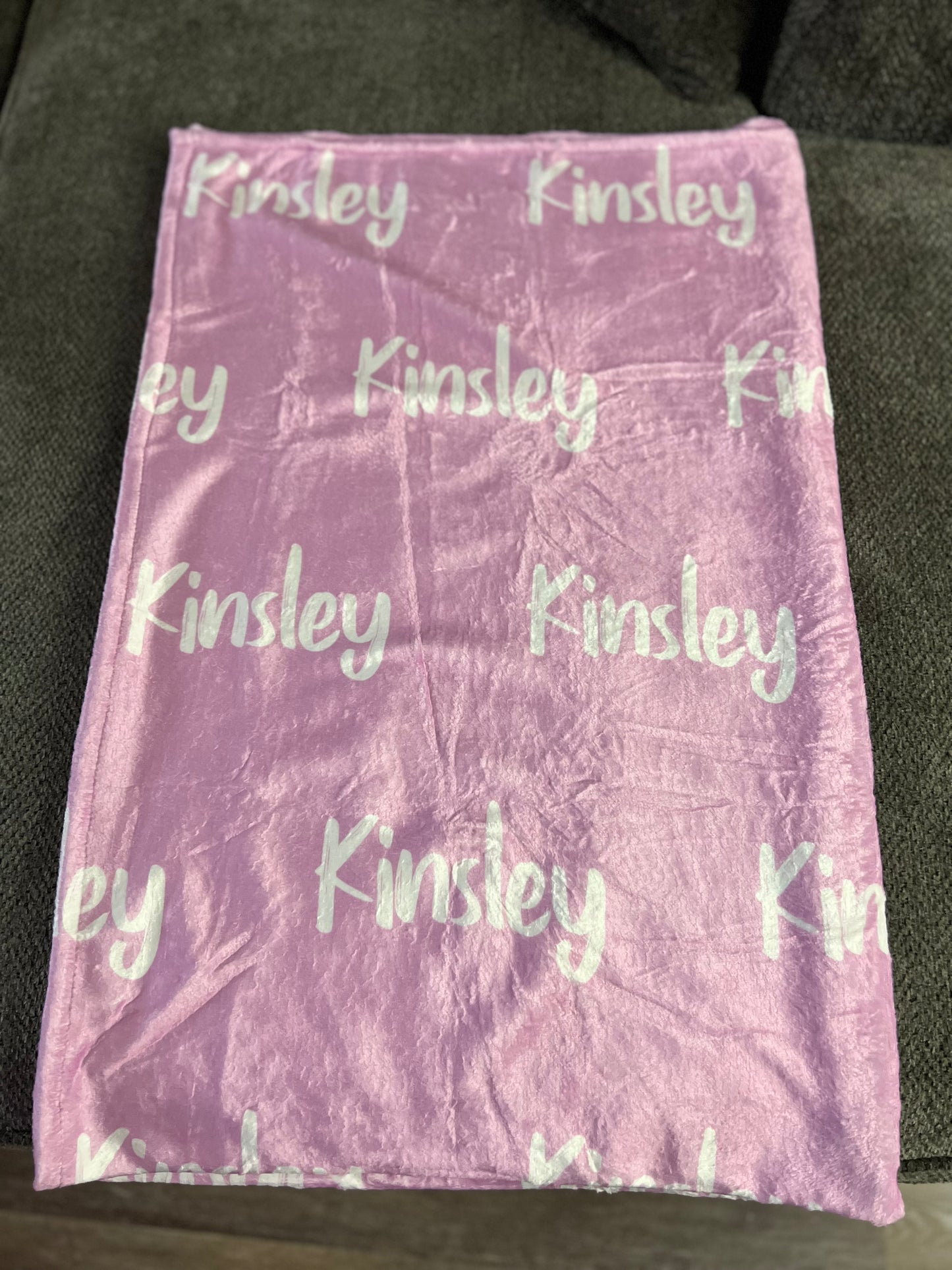 Personalized Name Blankets