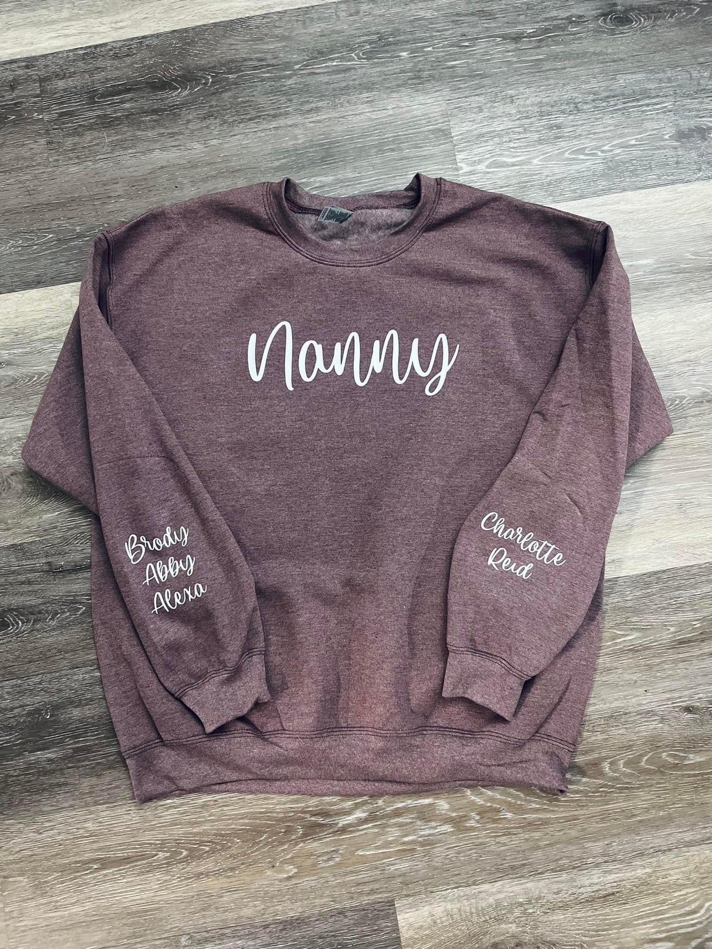 Custom crewnecks