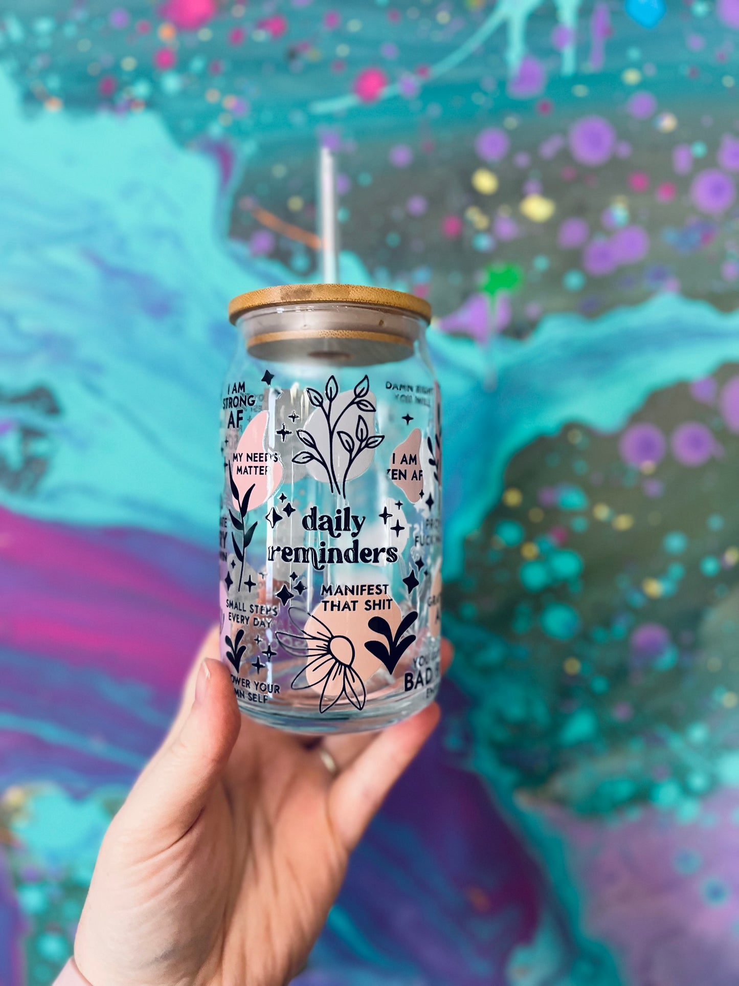 16oz glass cups