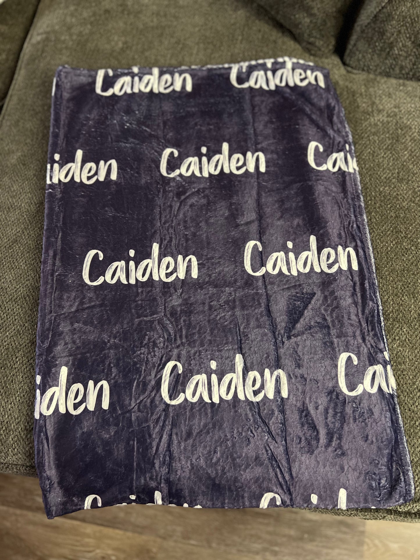 Personalized Name Blankets