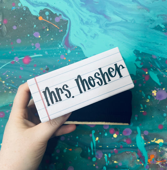Teacher Erasers