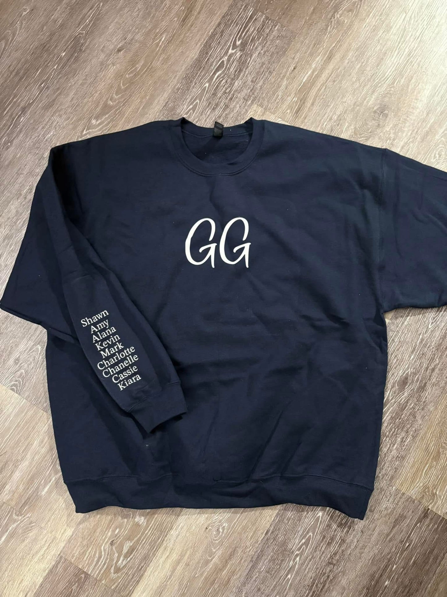 Custom crewnecks