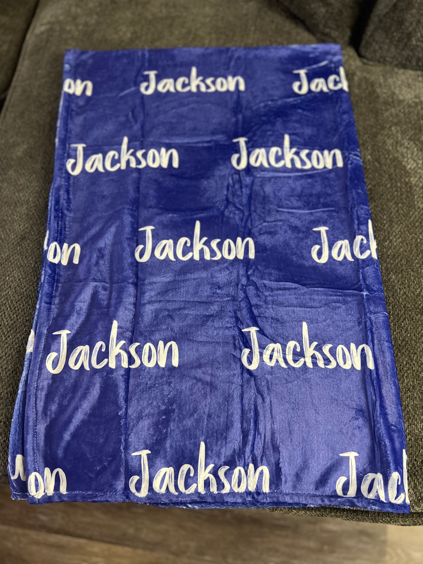 Personalized Name Blankets