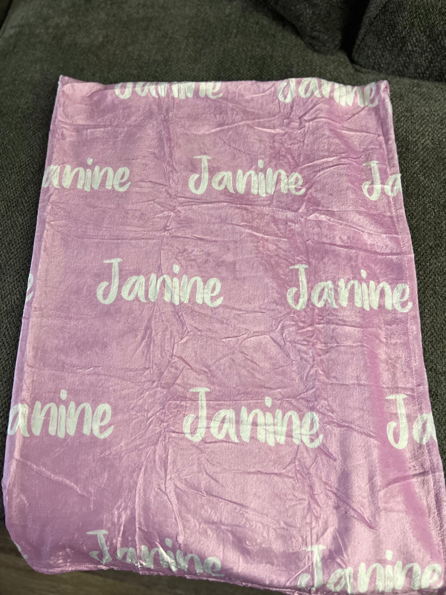 Personalized Name Blankets