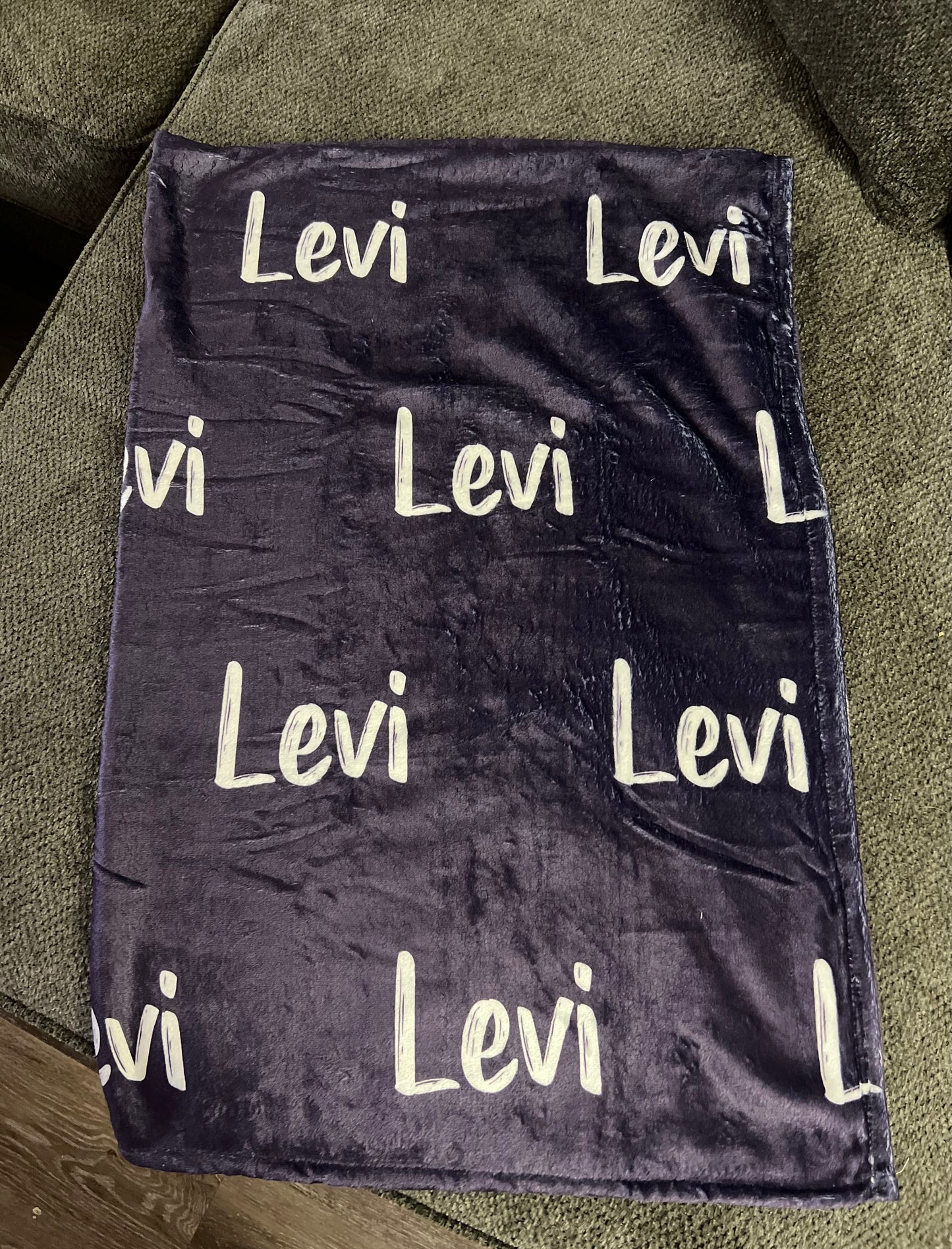 Personalized Name Blankets