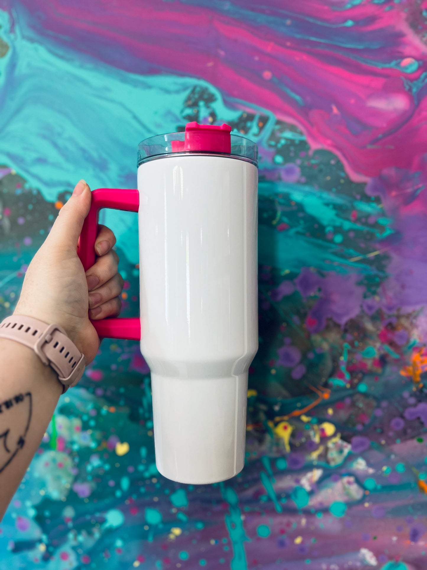 40oz sublimation tumbler