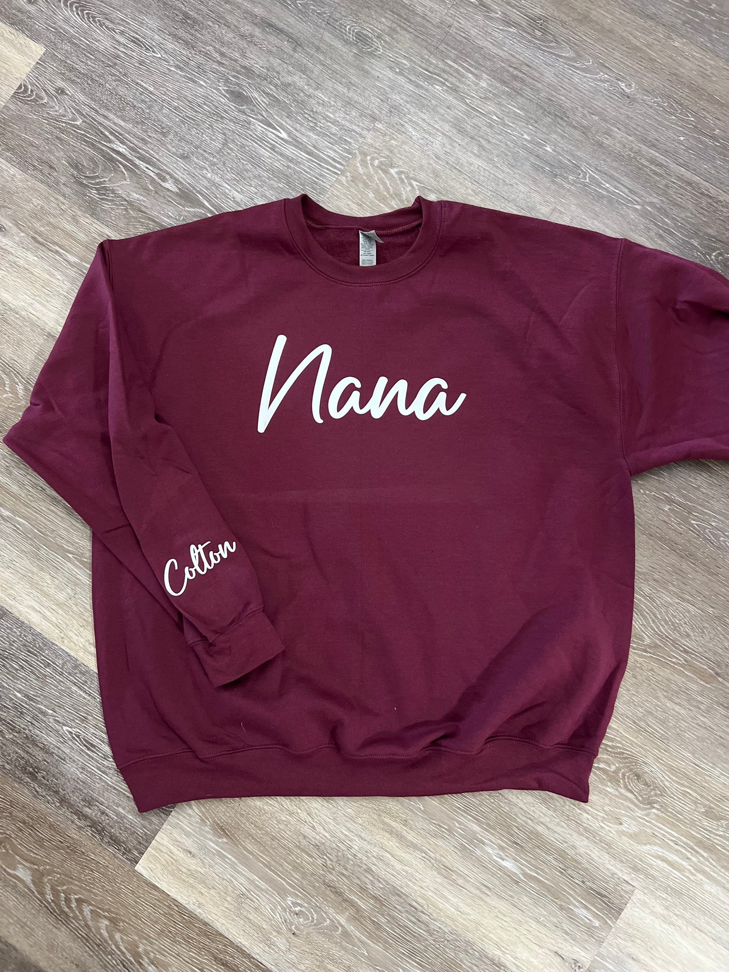 Custom crewnecks