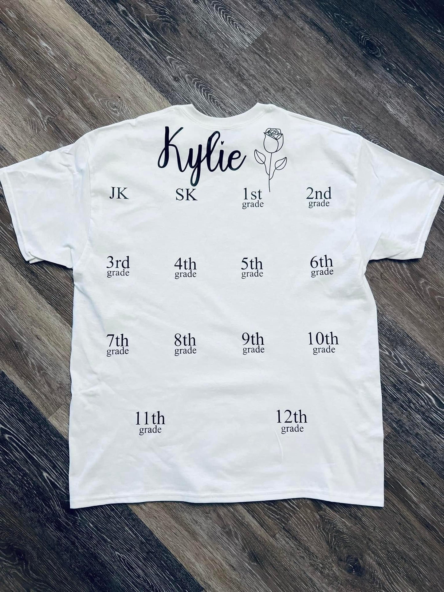 School Handprint shirt
