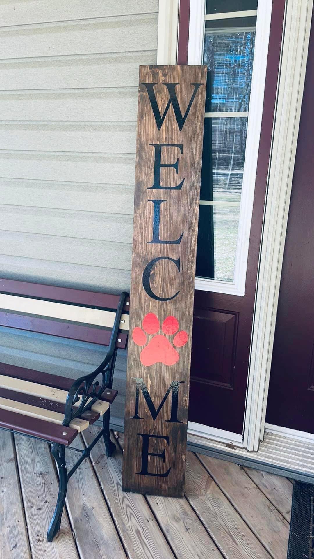 5ft Welcome signs