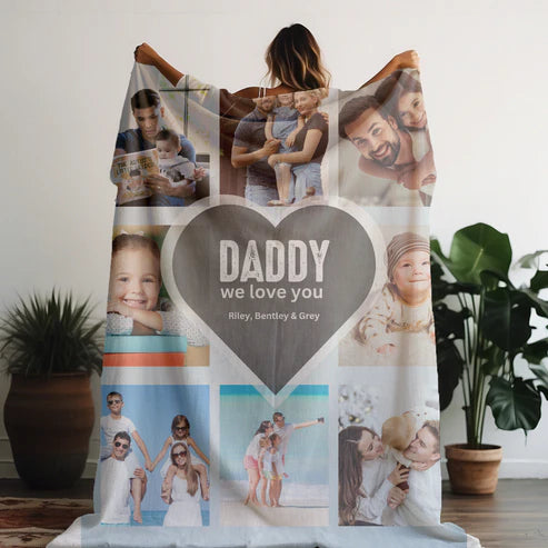 Dad/Grandpa/Papa Blankets