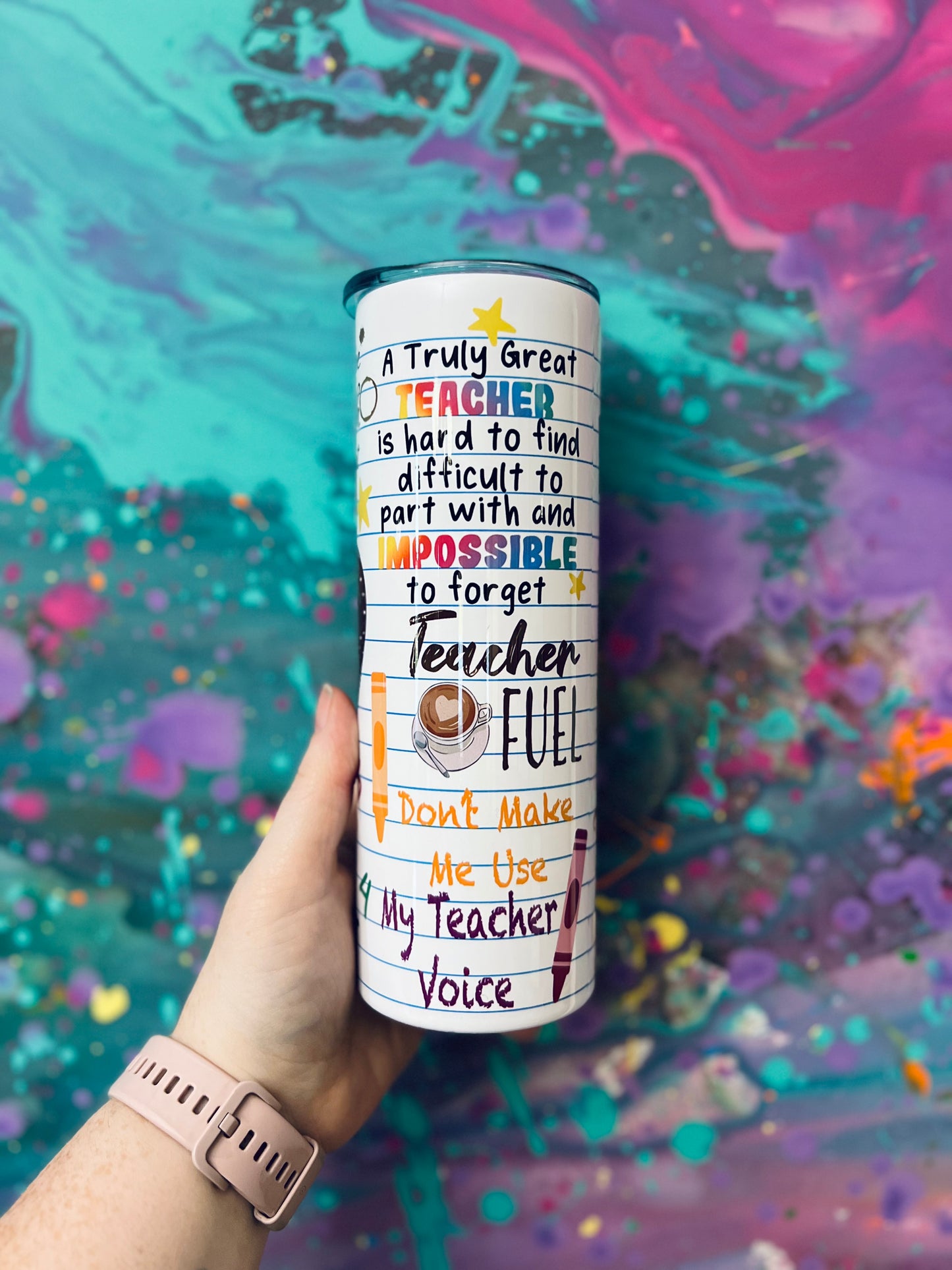 Teacher/ Daycare tumblers