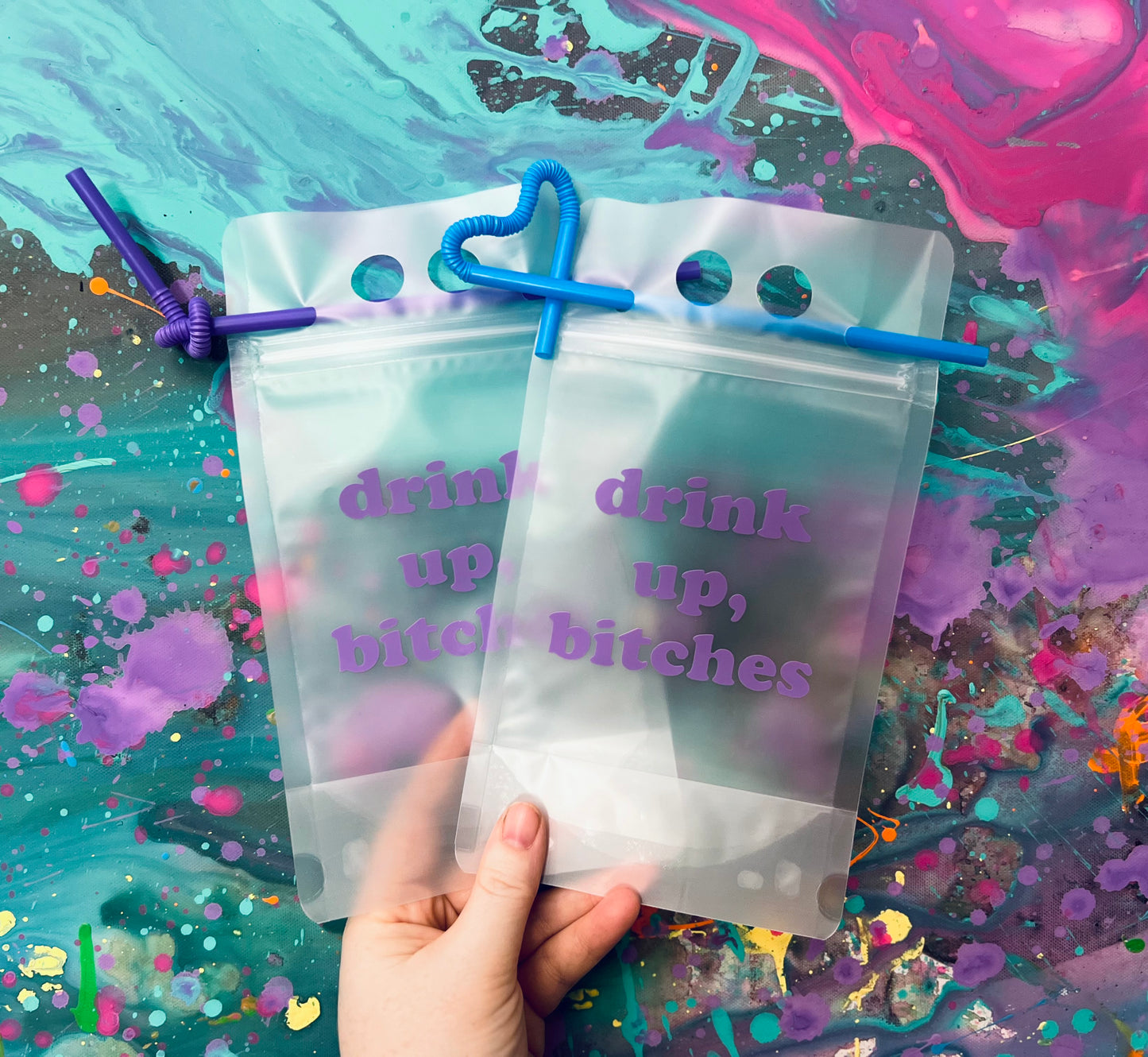 Reusable Drink Pouches