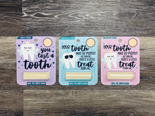 Tooth fairy money cards
