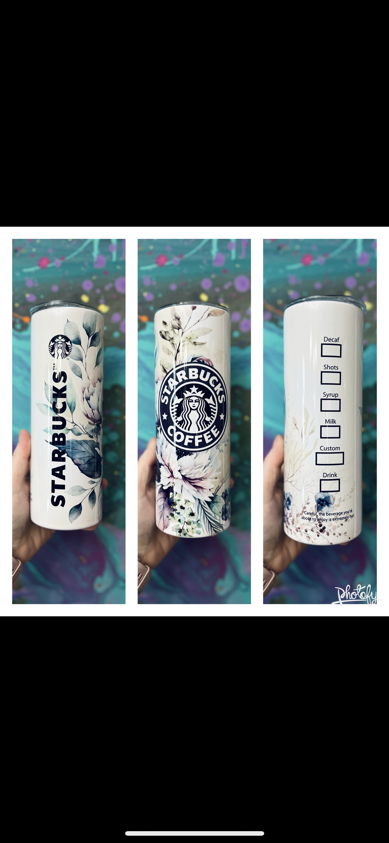 Starbs 20oz tumbler