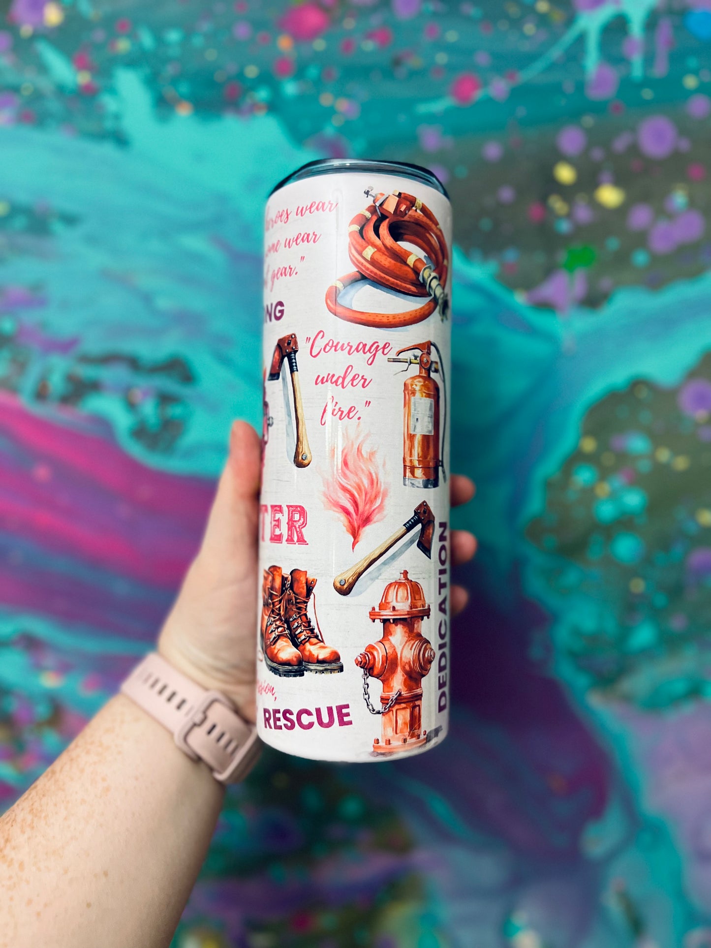 Fire Fighter tumblers