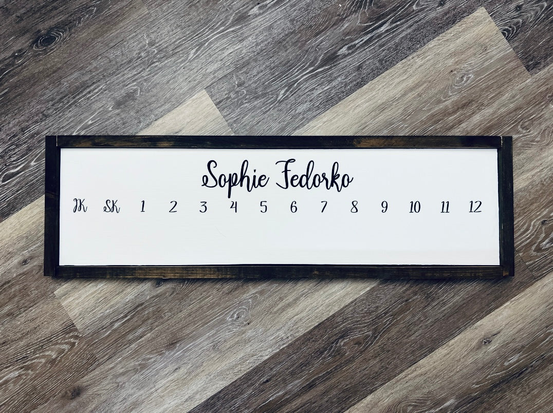 School picture frames