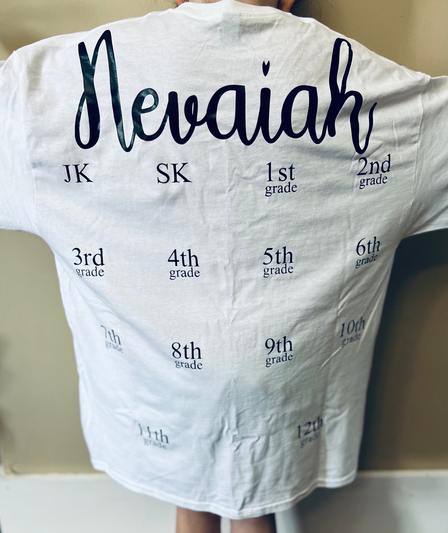 School Handprint shirt