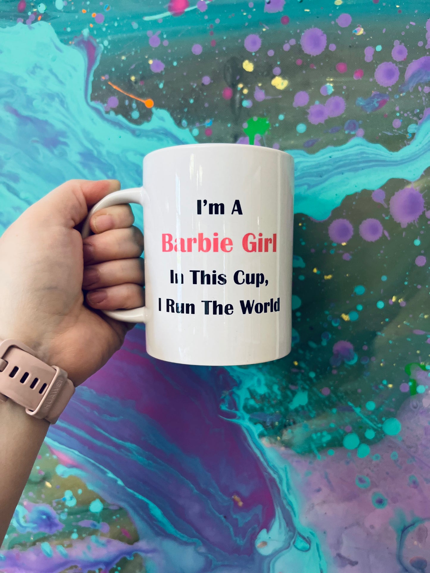 Barbie mugs