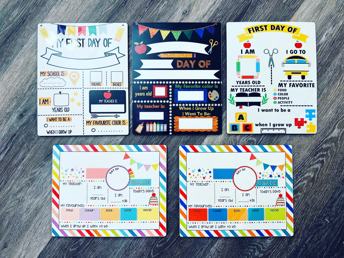 Dry Erase School Boards