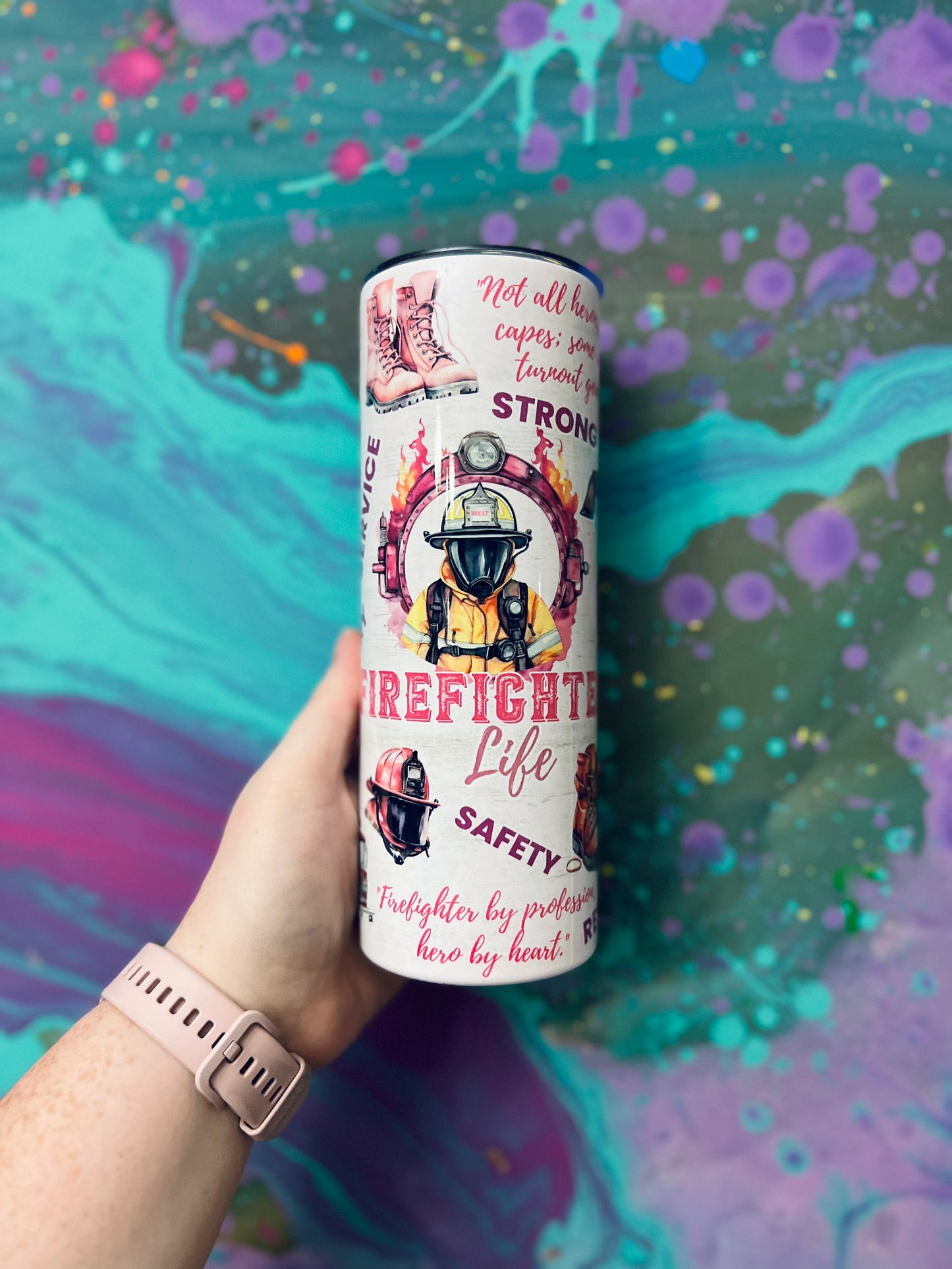 Fire Fighter tumblers
