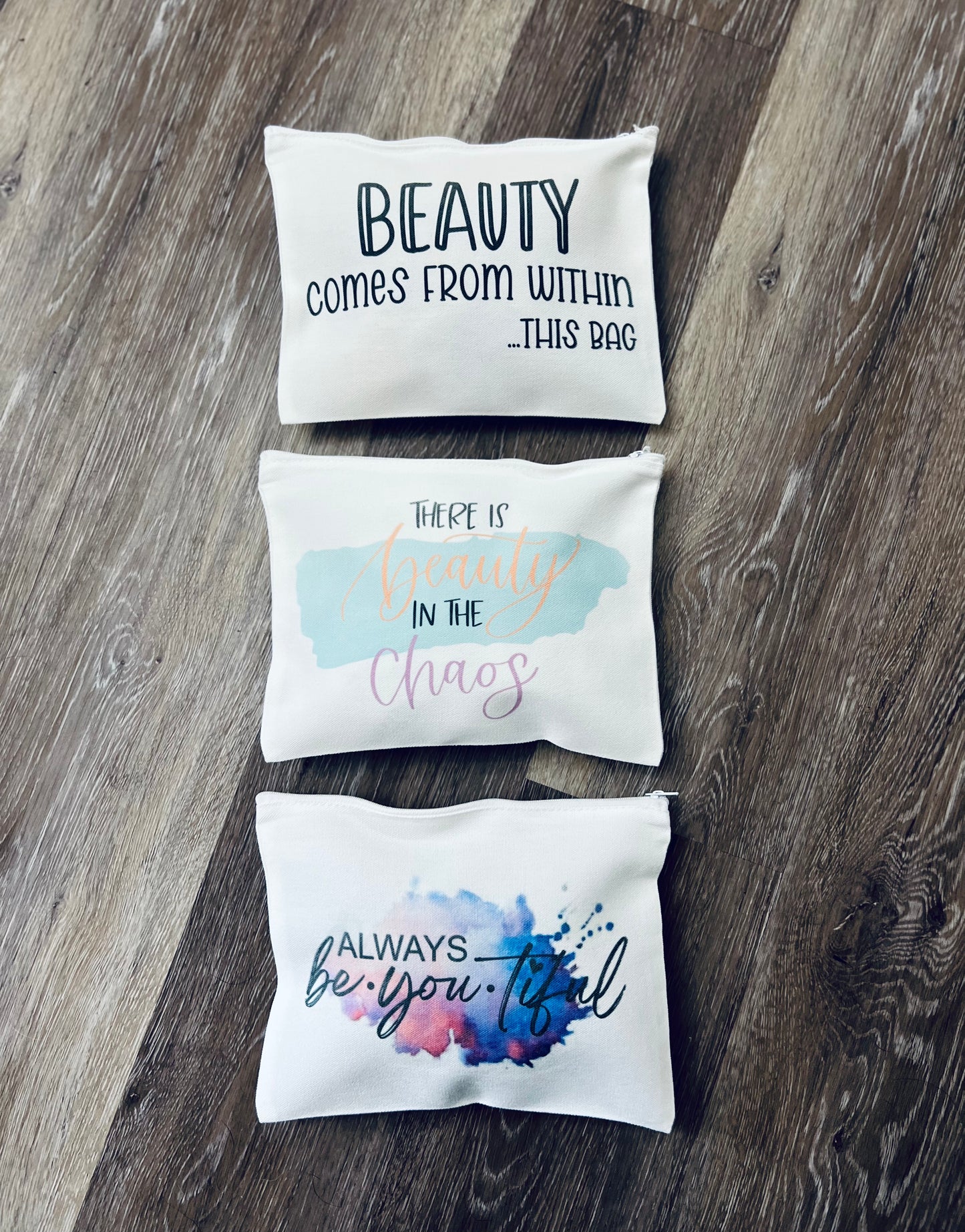 Sublimation makeup bags